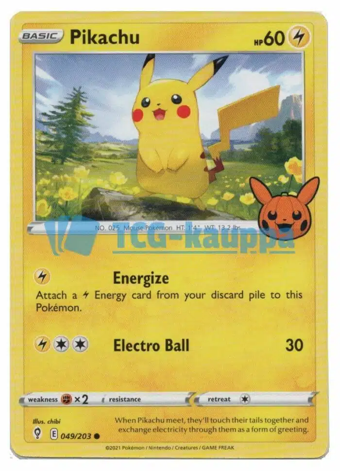 Trick or Trade Pikachu TCGkauppa