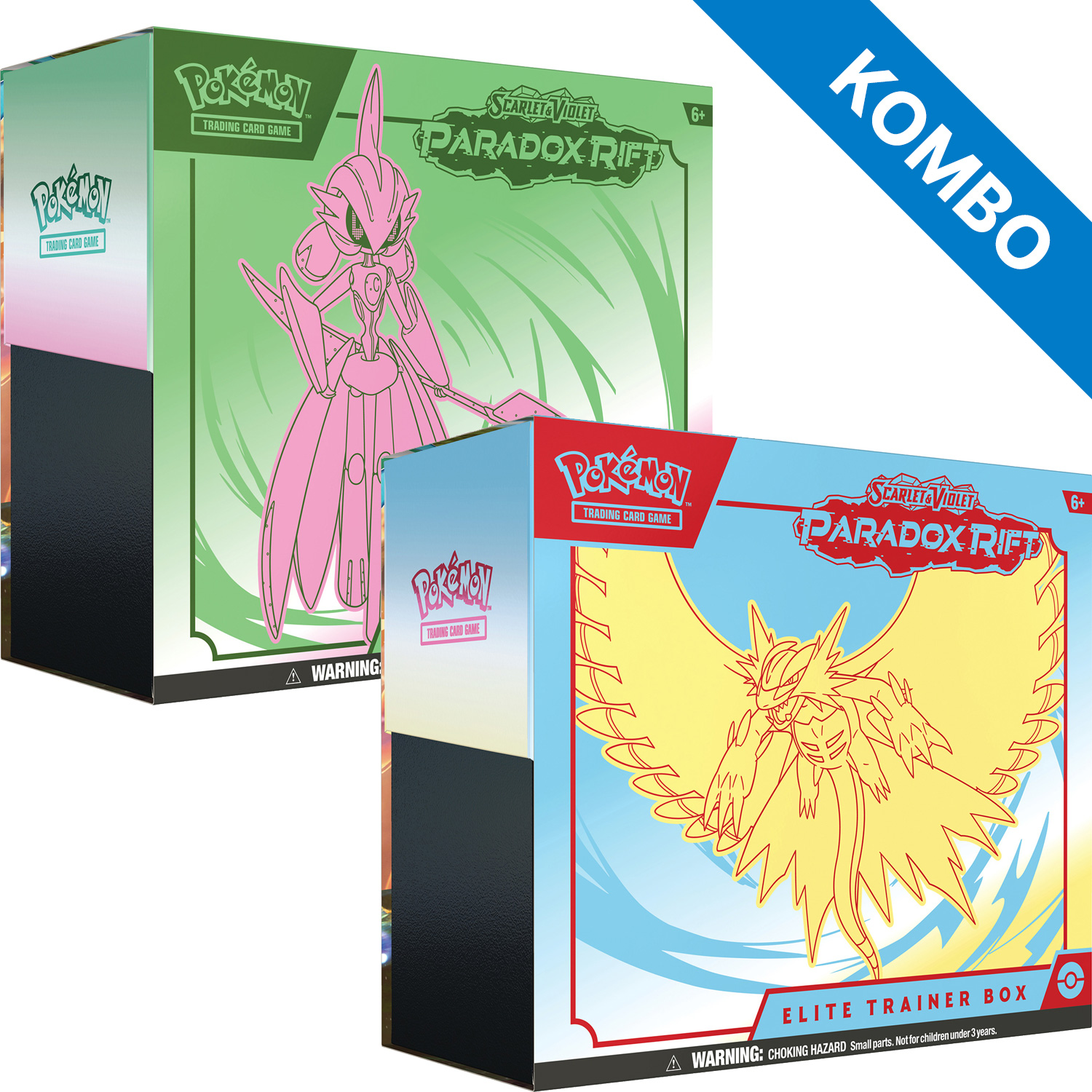 Pokémon SV4: Paradox Rift Elite Trainer Box KOMBO - TCG-kauppa