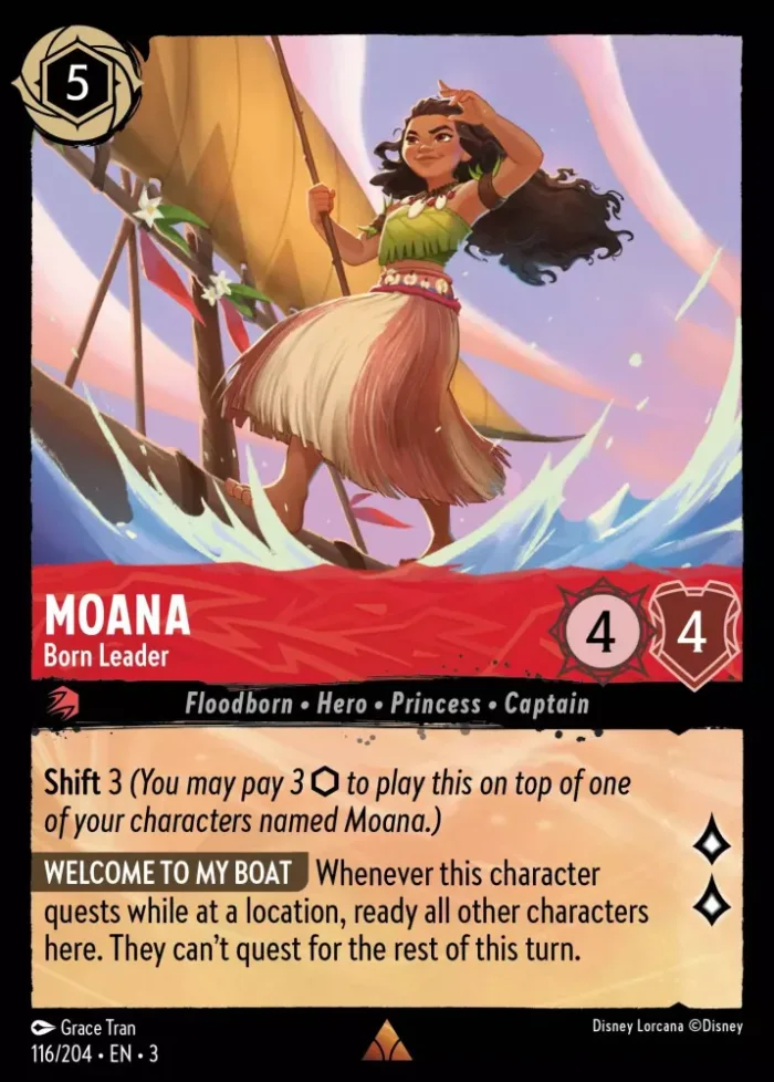 (116/204) Moana - Born Leader - Holo - Into the Inklands