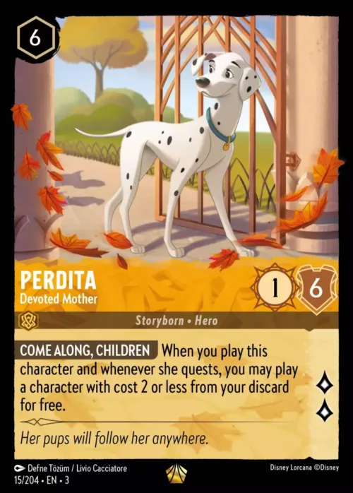 (015/204) Perdita - Devoted Mother - Holo - Into the Inklands