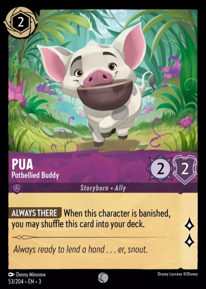 (053/204) Pua - Potbellied Buddy - Holo - Into the Inklands