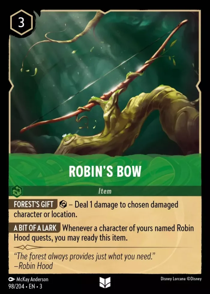 (098/204) Robin's Bow - Holo - Into the Inklands