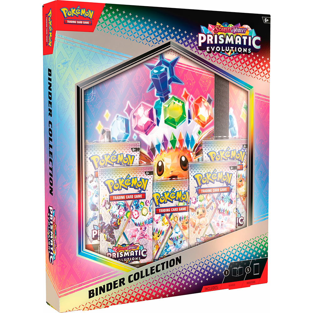 Pokémon SV8.5: Prismatic Evolutions Binder Collection