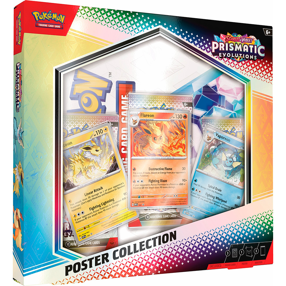 Pokémon SV8.5: Prismatic Evolutions Poster Collection